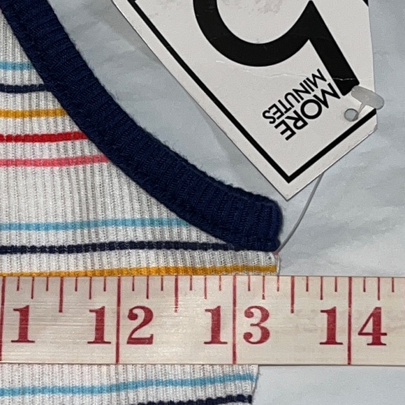 5 MORE MINUTES long tank top/dress. Size large - Picture 3 of 7